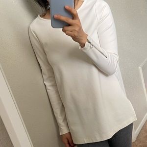 Ann Taylor boatneck knit tunic top